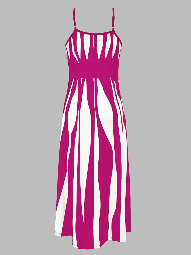 A-lijn jurk met spaghetti straps - Image 12