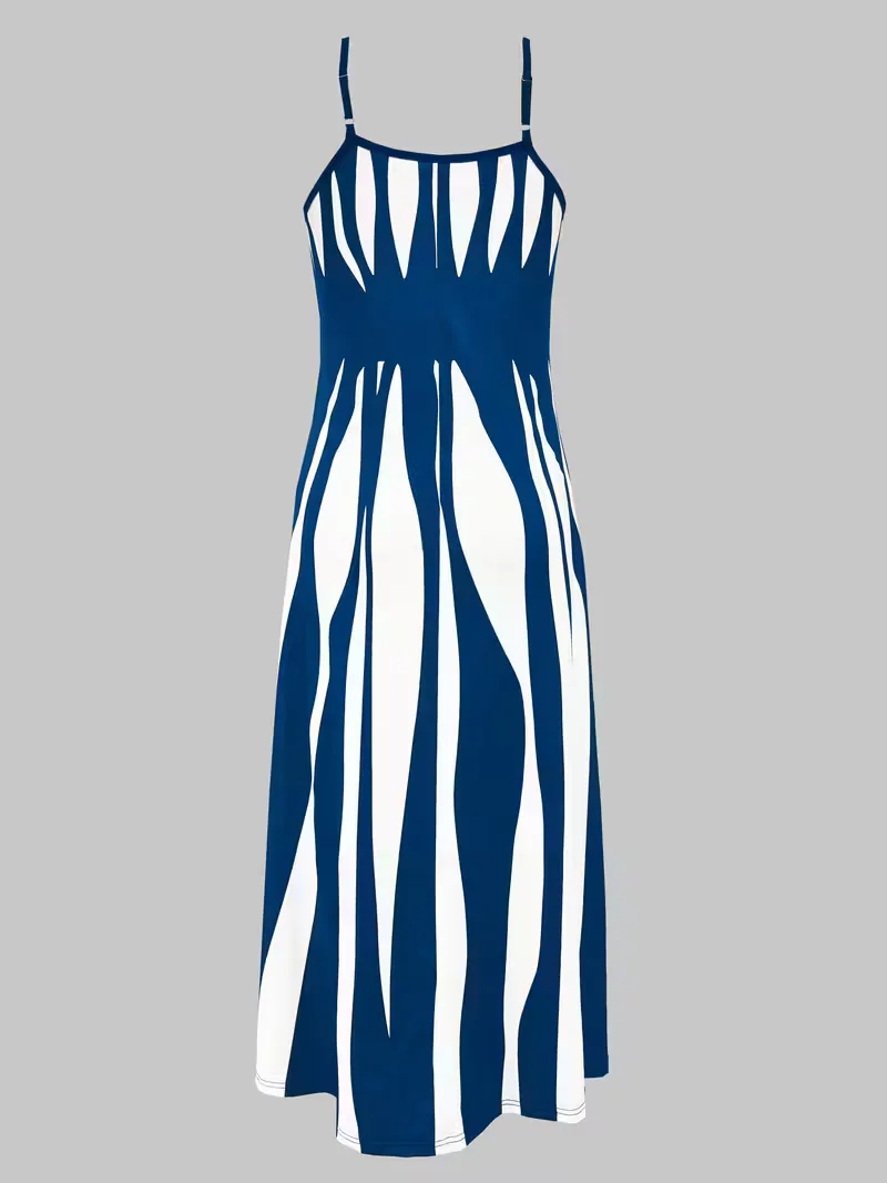 A-lijn jurk met spaghetti straps - Image 17