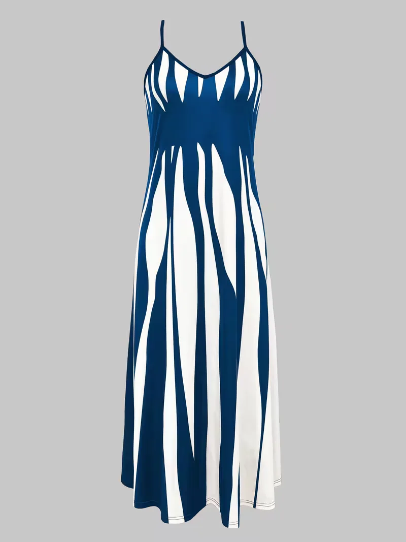 A-lijn jurk met spaghetti straps - Image 18