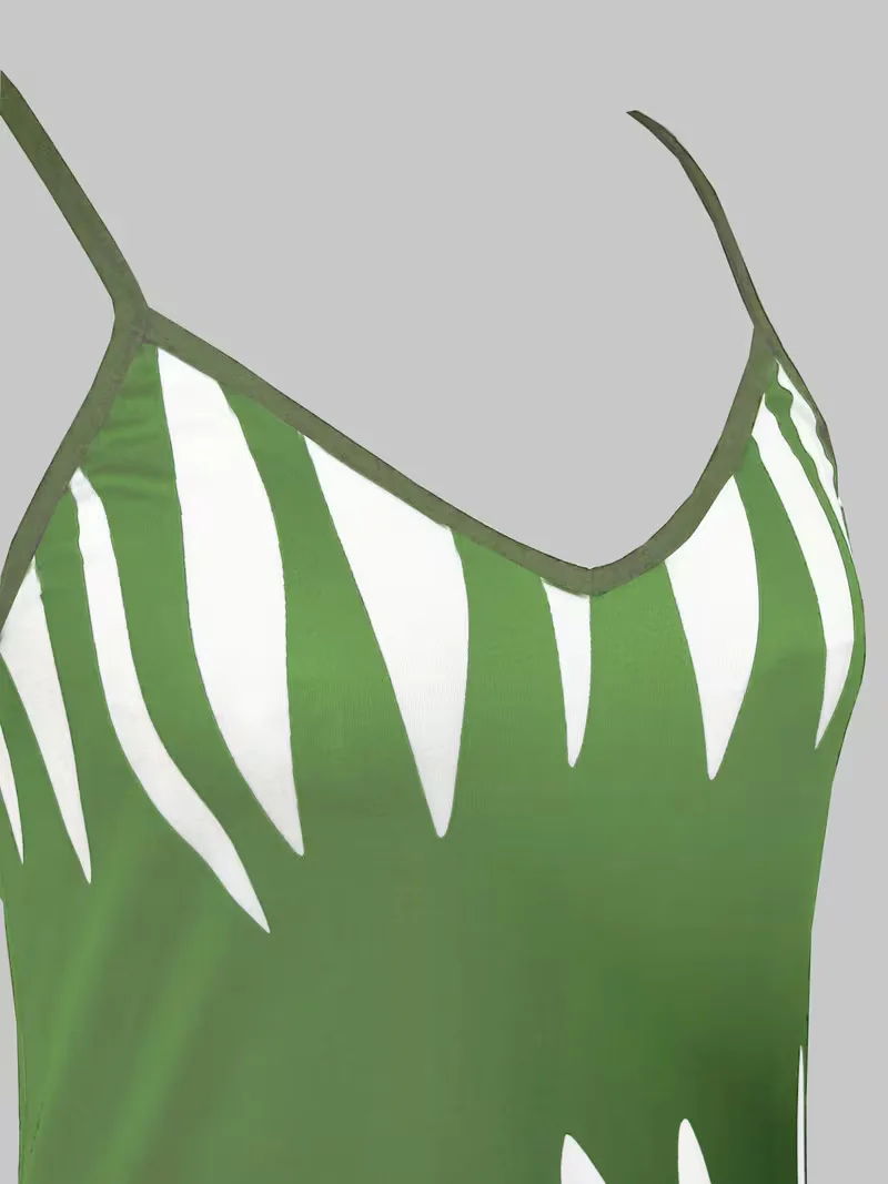 A-lijn jurk met spaghetti straps - Image 9