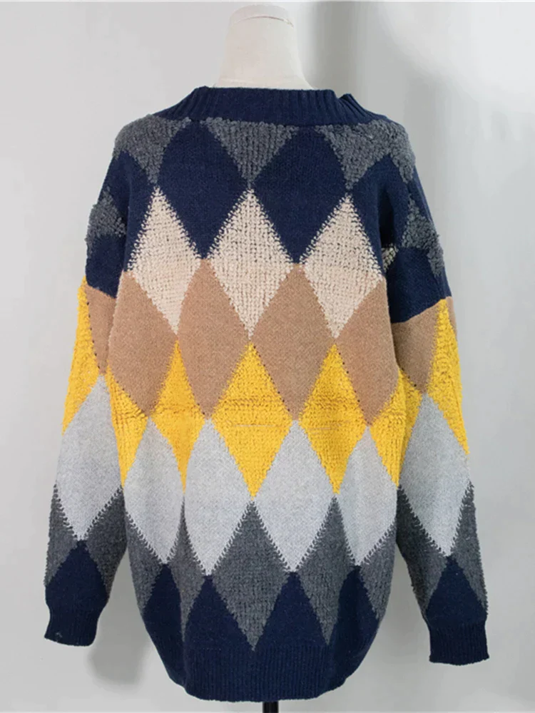 Aleda | Geruit knoopvest - Image 5