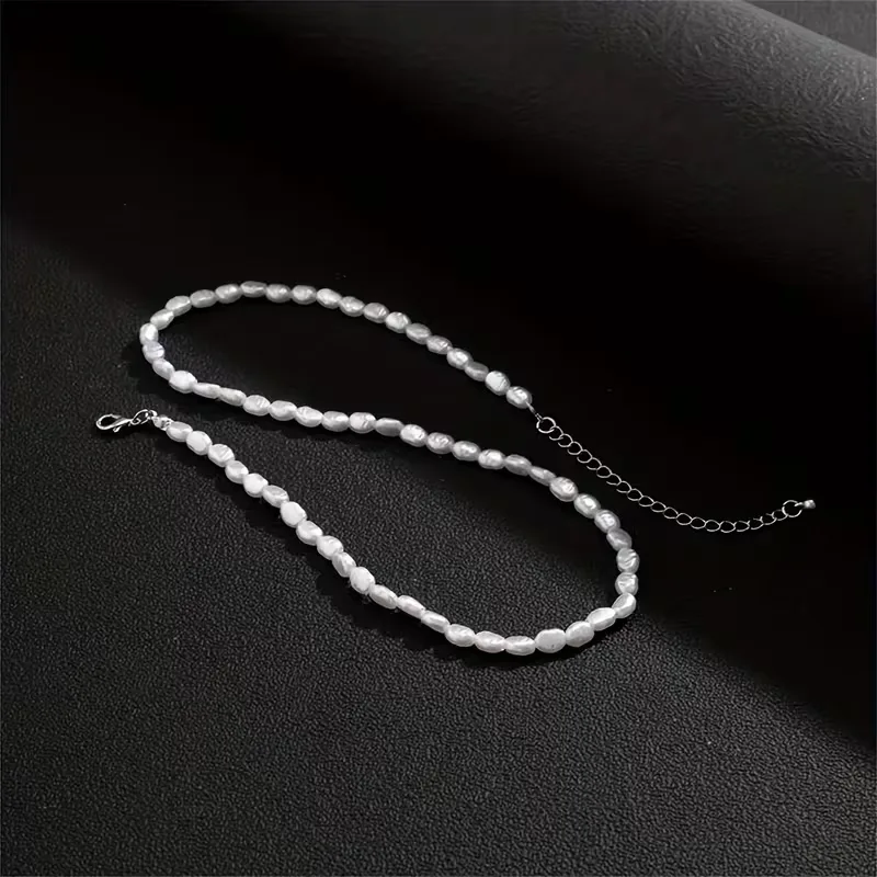 Barokke ketting met imitatie parels - Image 5