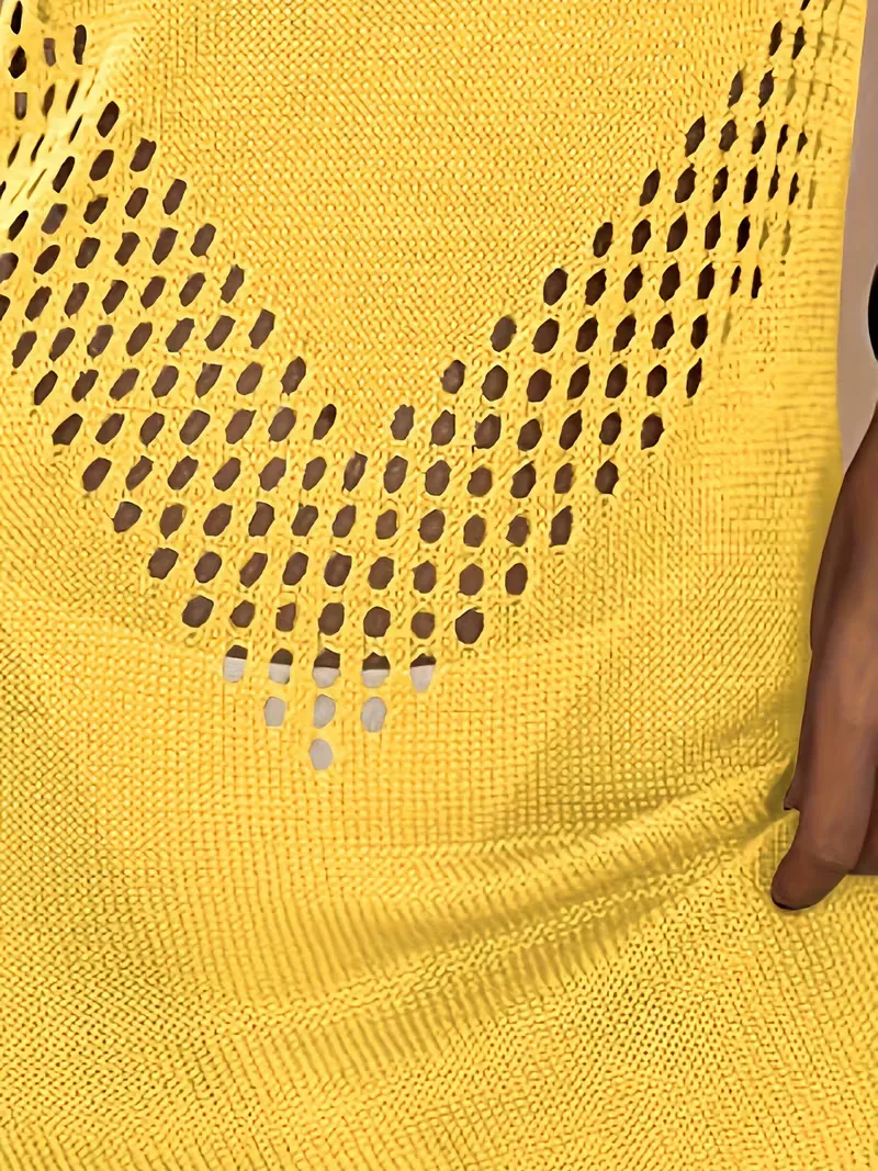 Beach cover-up met cut-out details - Image 29
