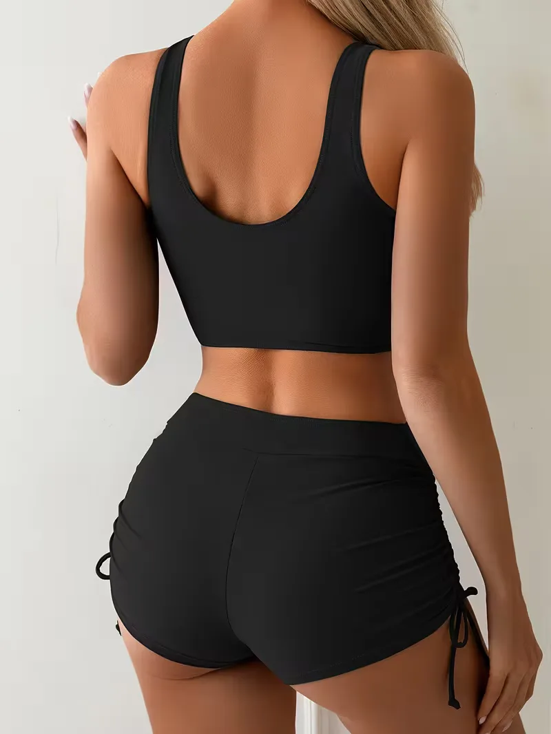 Bikini met criss-cross top - Image 13
