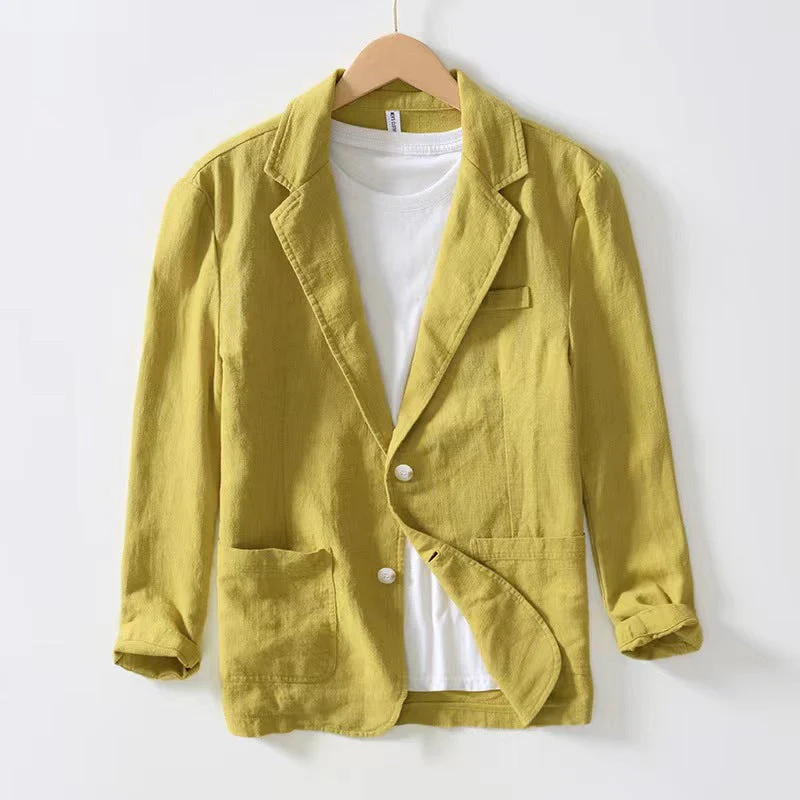 Blazer met reverskraag en opgerolde mouwen - Image 9