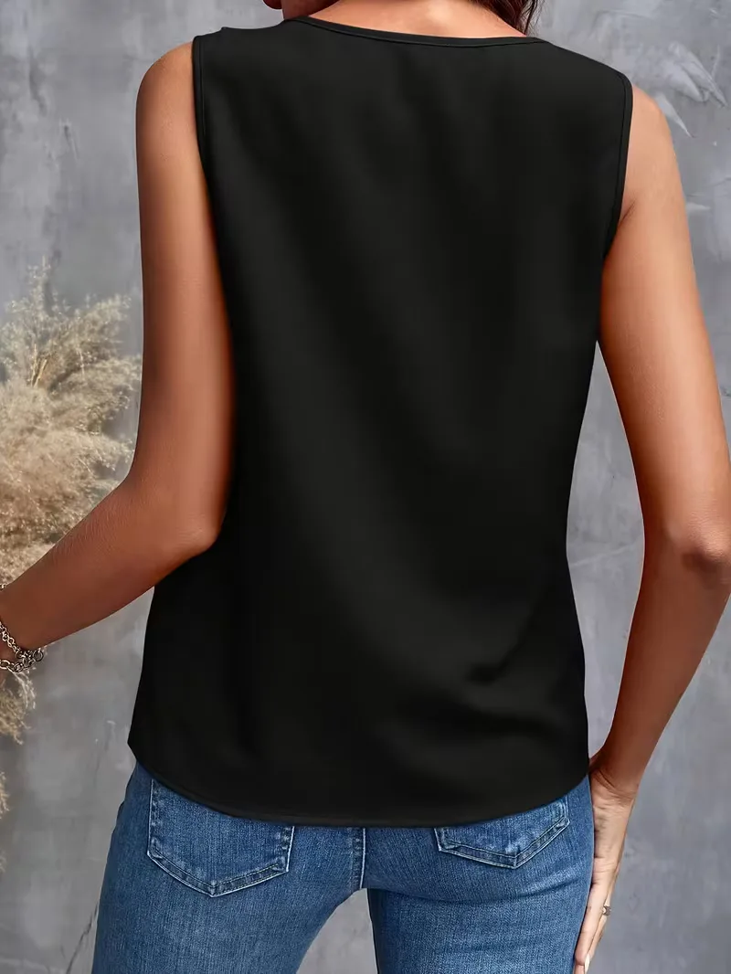 blouse met V-hals en ruffles - Image 17
