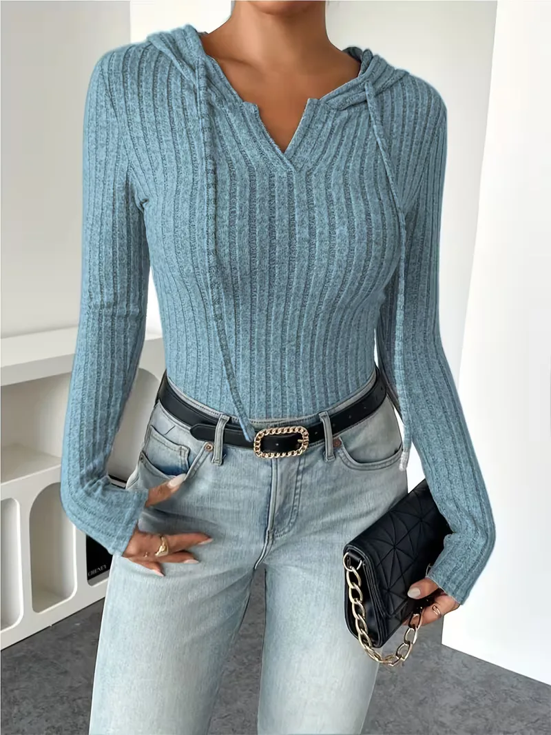 Bodysuit met capuchon en lange mouwen - Image 8