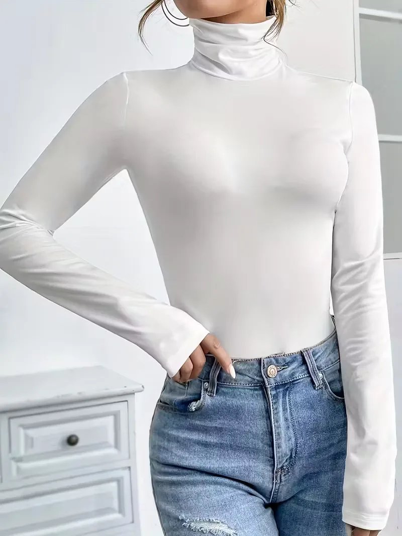 Bodysuit met turtle neckline - Image 5