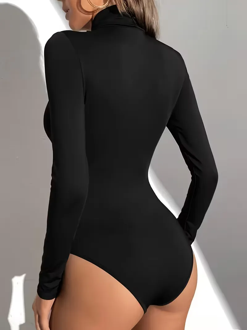 Bodysuit met turtle neckline - Image 7