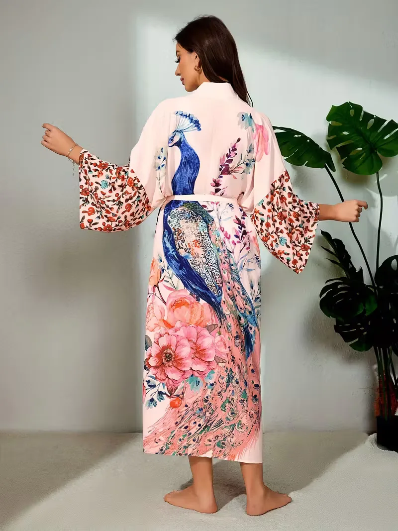 Bohemian cover-up met lange mouwen - Image 6