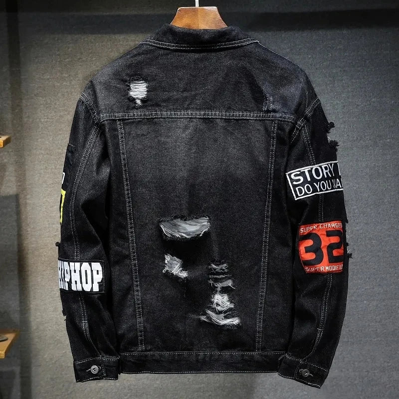 Bramus | Denim cowboy jas voor heren - Image 2