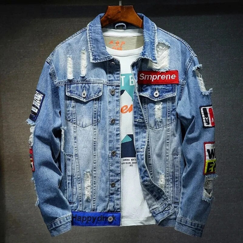Bramus | Denim cowboy jas voor heren - Image 3