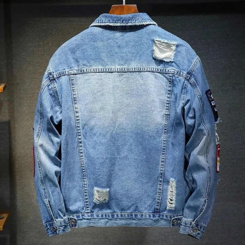 Bramus | Denim cowboy jas voor heren - Image 4