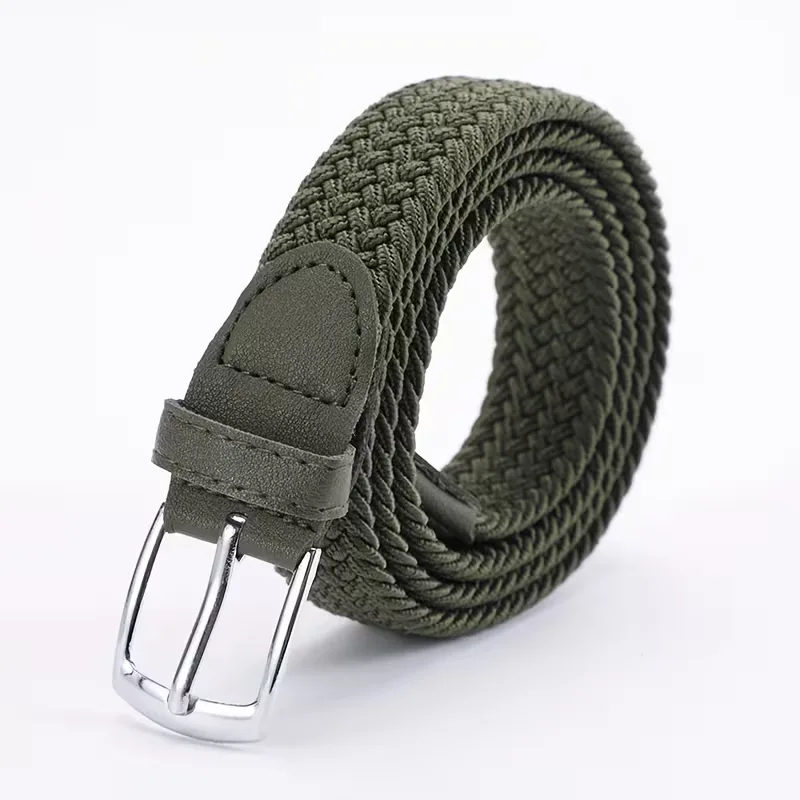 Brede riem met gevlochten textuur - Image 2