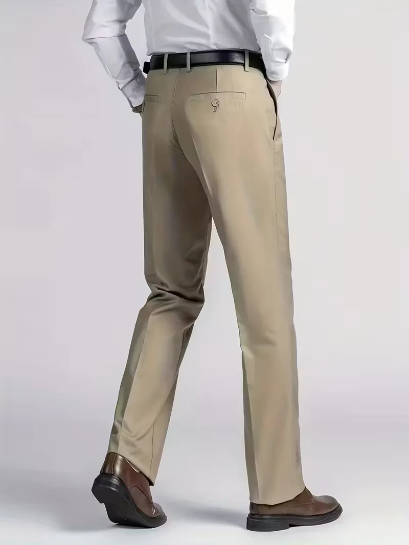 Broek met elastische tailleband en regular fit - Image 13