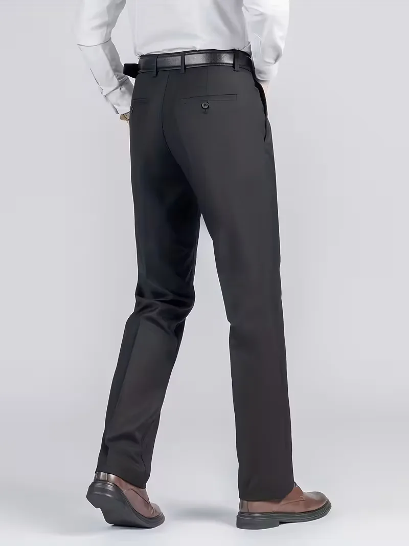 Broek met elastische tailleband en regular fit - Image 3