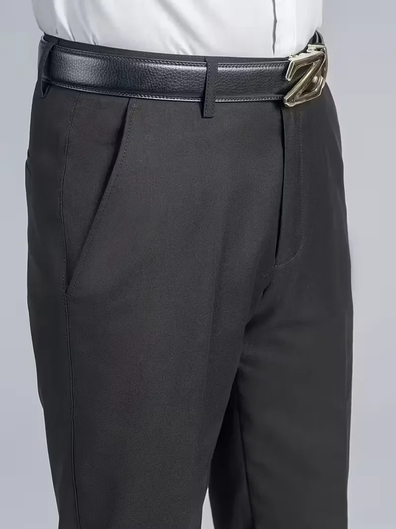 Broek met elastische tailleband en regular fit - Image 4