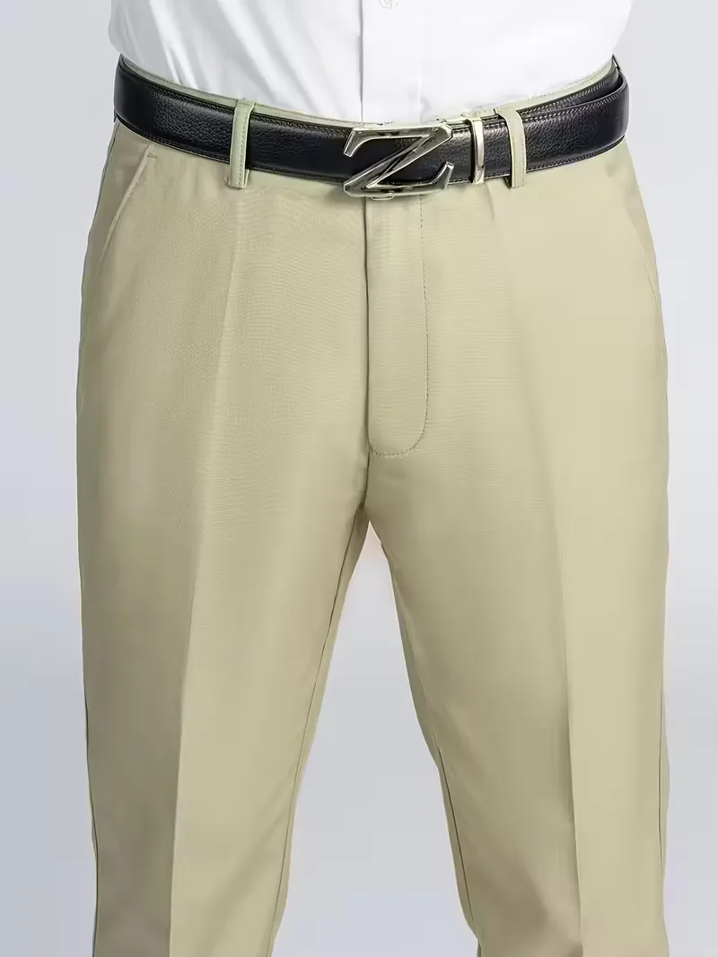 Broek met elastische tailleband en regular fit - Image 7