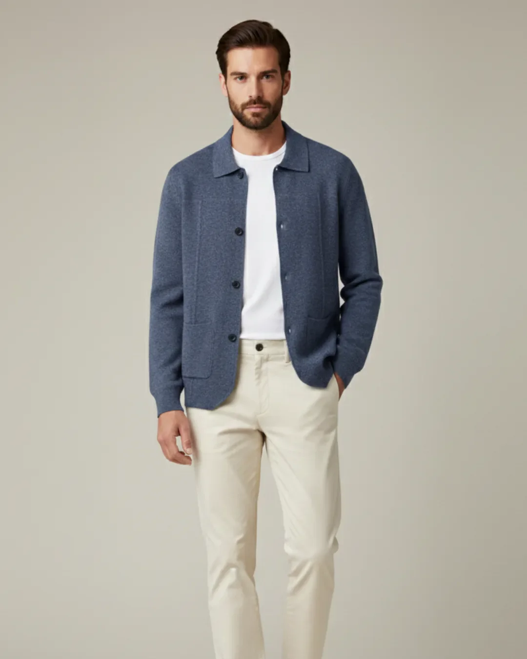 Cardigan van 100% cashmere met knoopsluiting - Image 7