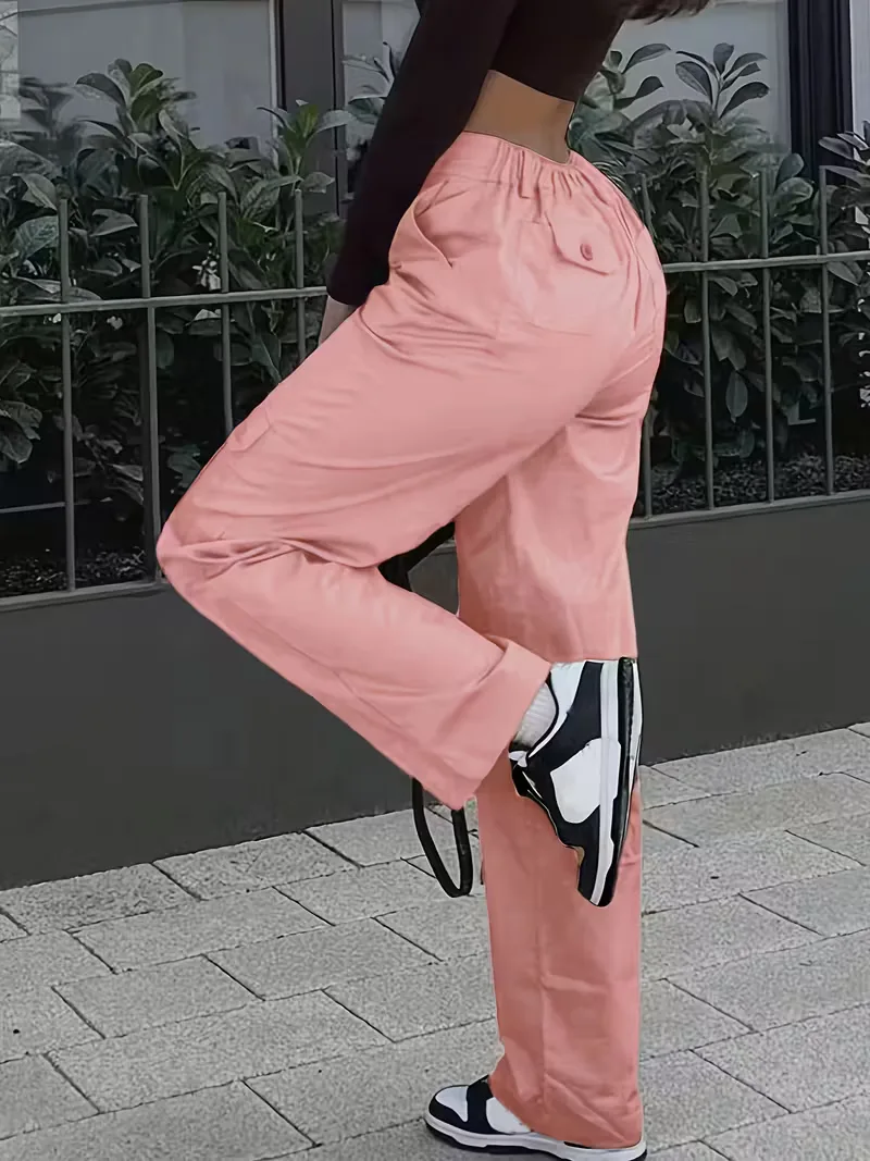 Cargo broek met hoge taille - Image 12