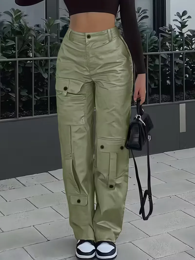 Cargo broek met hoge taille - Image 16