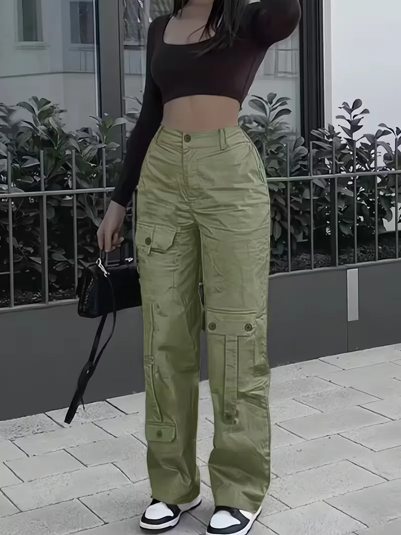 Cargo broek met hoge taille - Image 19