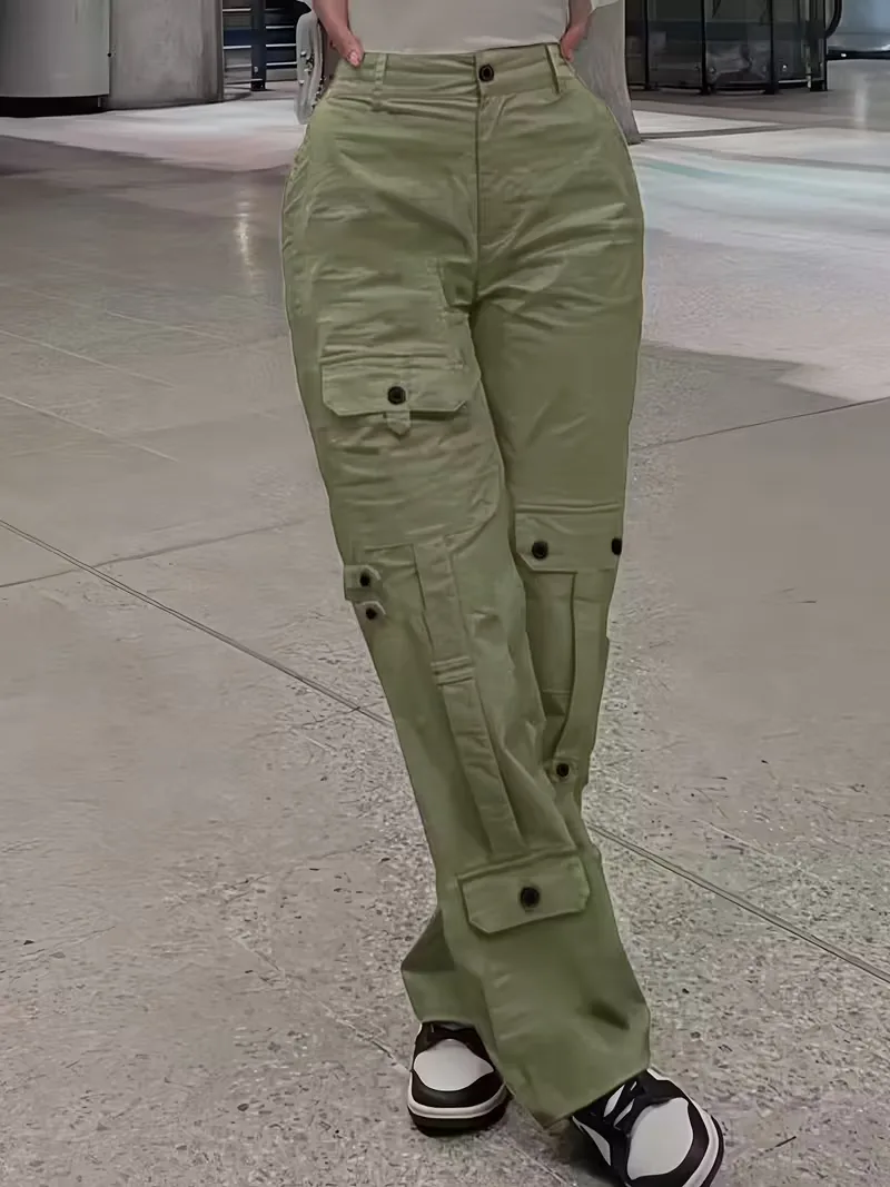 Cargo broek met hoge taille - Image 20