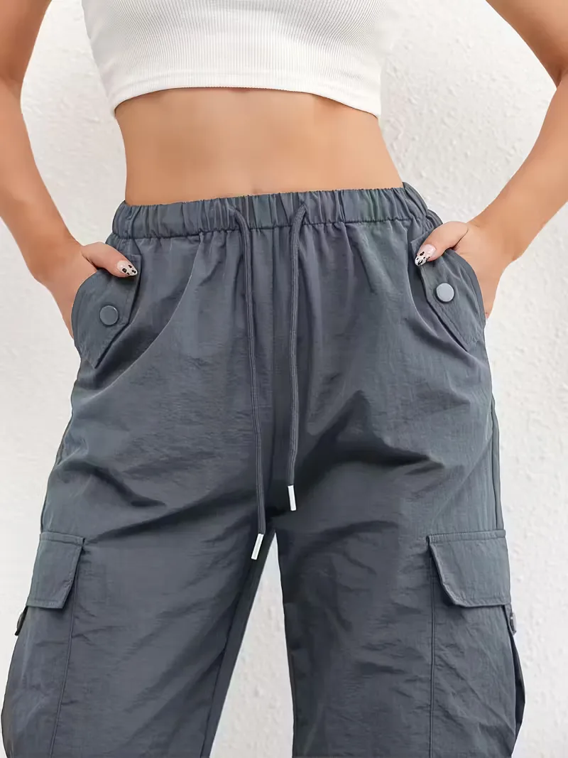 Cargo broek met hoge taille - Image 6