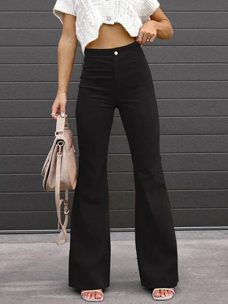 Carra | Broek met uitlopende pijpen - Image 3