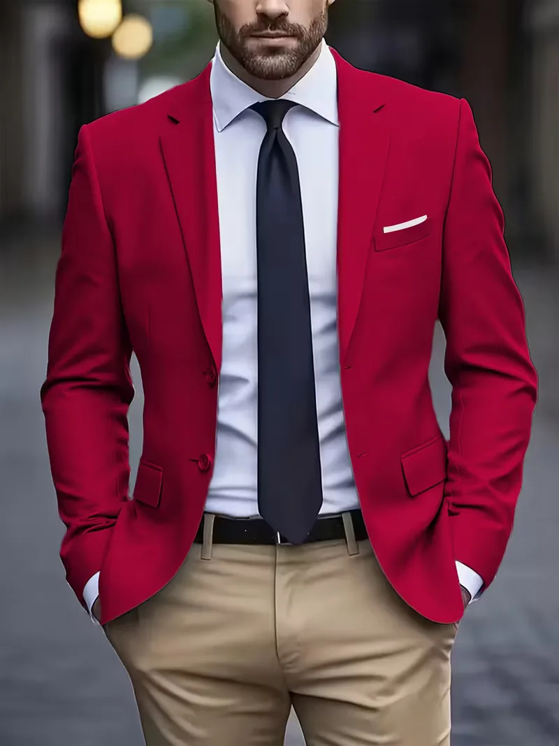 Casual blazer met dubbele knoopsluiting - Image 10