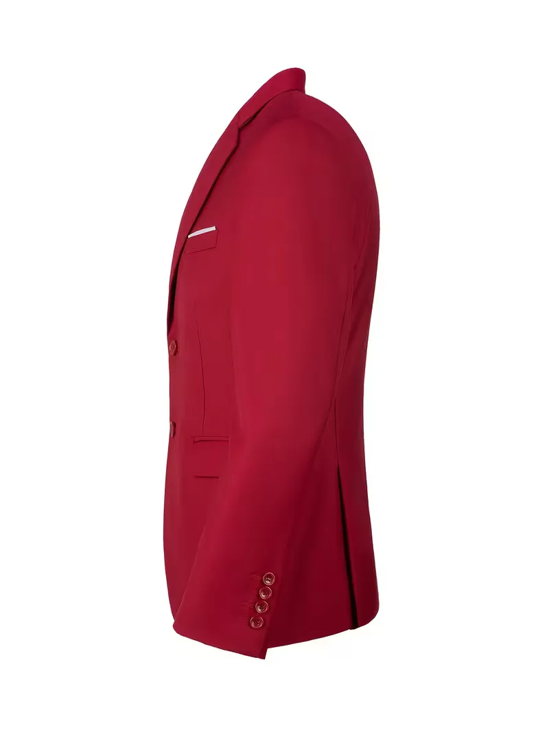 Casual blazer met dubbele knoopsluiting - Image 14