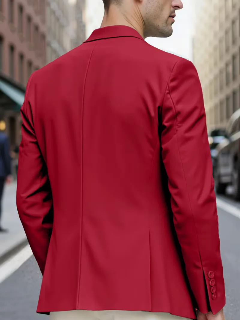 Casual blazer met dubbele knoopsluiting - Image 9