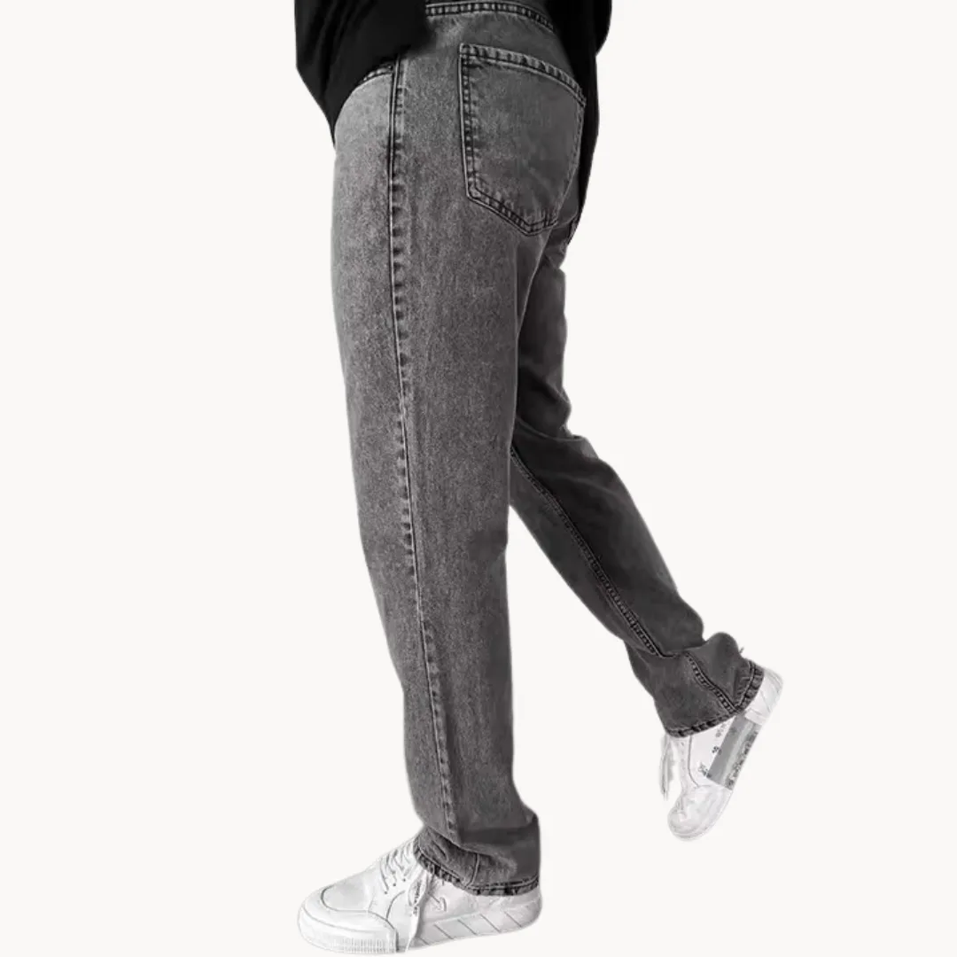 Casual heren jeans met lichte wassing - Image 8