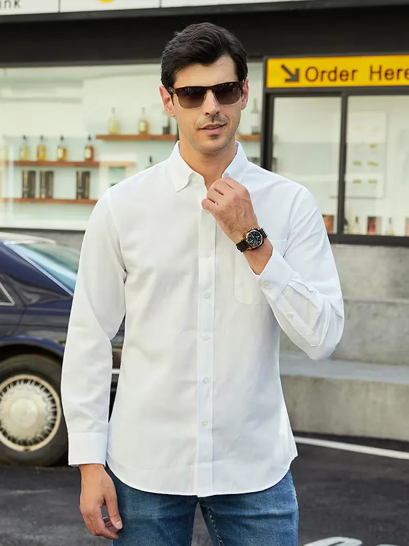 Casual overhemd met mandarin collar - Image 18