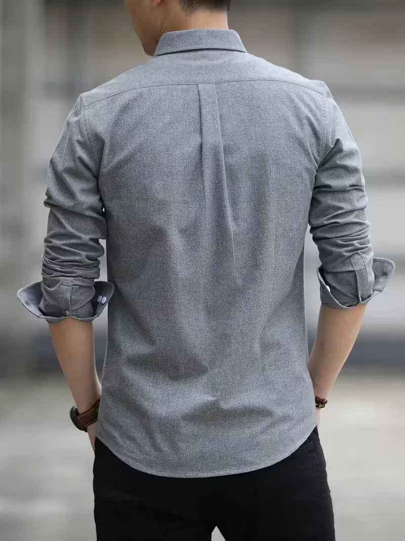 Casual overhemd met mandarin collar - Image 2