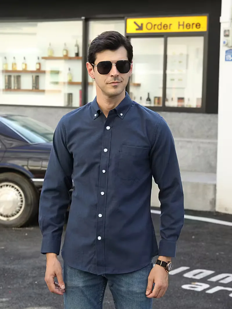 Casual overhemd met mandarin collar - Image 24