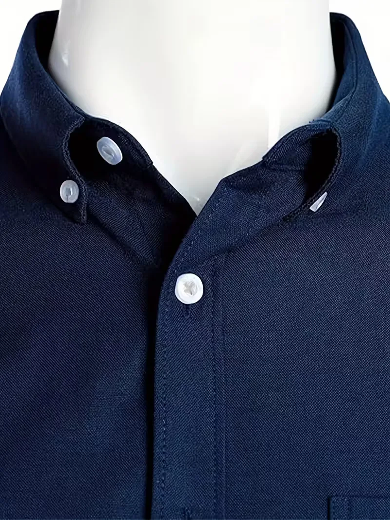 Casual overhemd met mandarin collar - Image 25