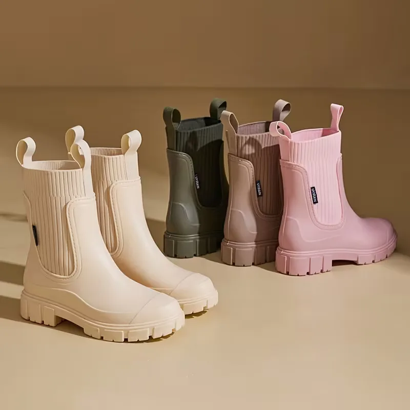 Chelsea boots met ribbed elastic panels - Image 14