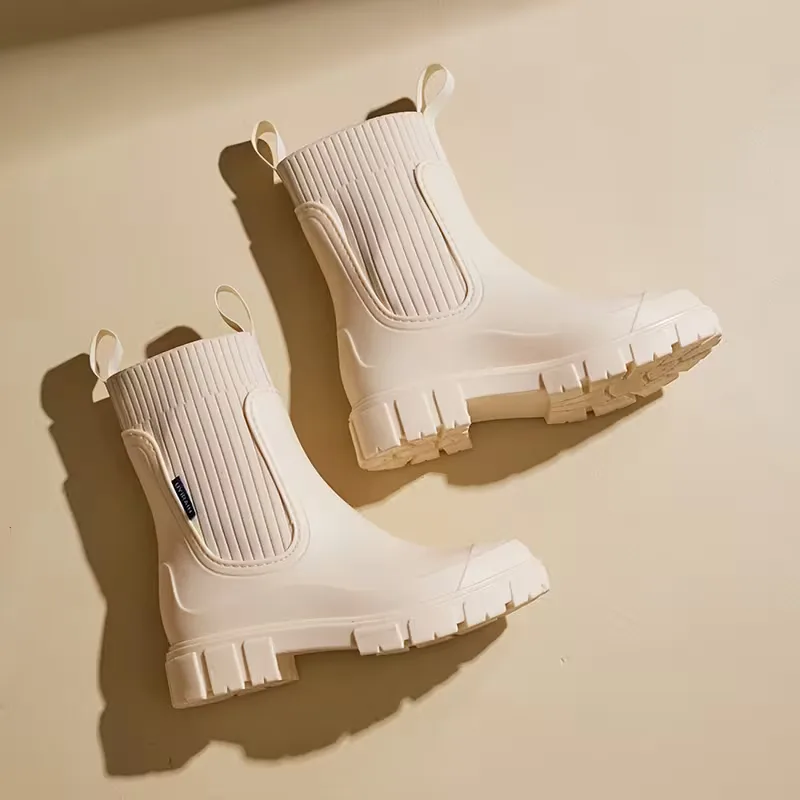 Chelsea boots met ribbed elastic panels - Image 2