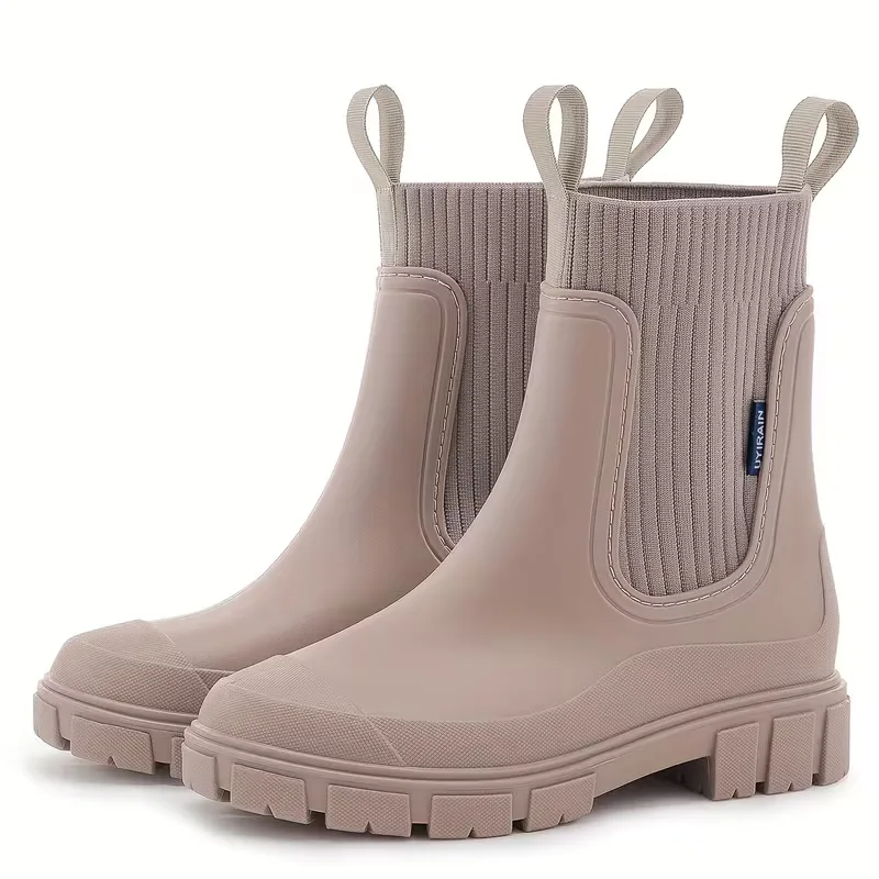 Chelsea boots met ribbed elastic panels - Image 7