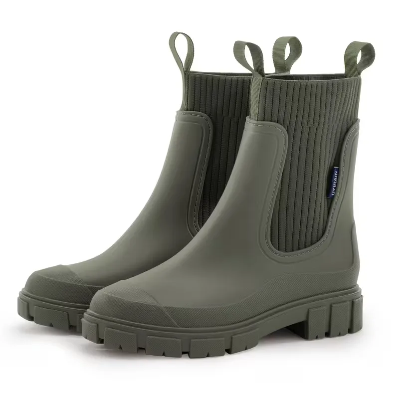 Chelsea boots met ribbed elastic panels - Image 9