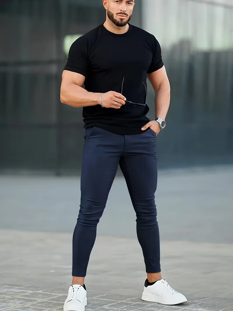 Chino's slim fit khaki - Image 31
