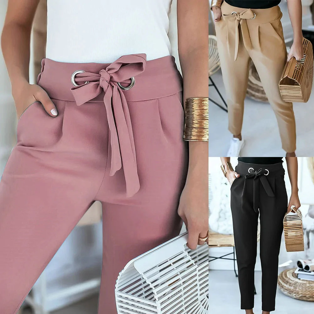 Claudia | Hoge taille broek met elegance - Image 5