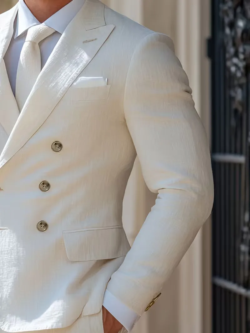 Colbert slim fit met dubbele knopen - Image 4