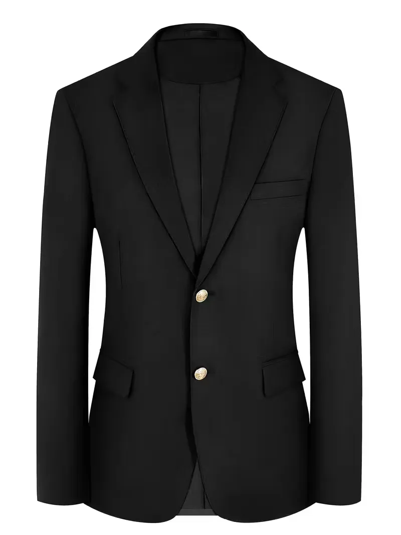 Colbert slim fit met gouden knopen - Image 13