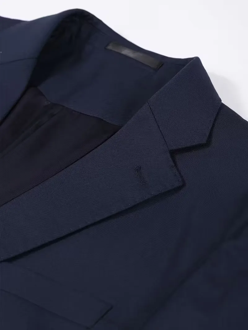 Colbert slim fit met gouden knopen - Image 7