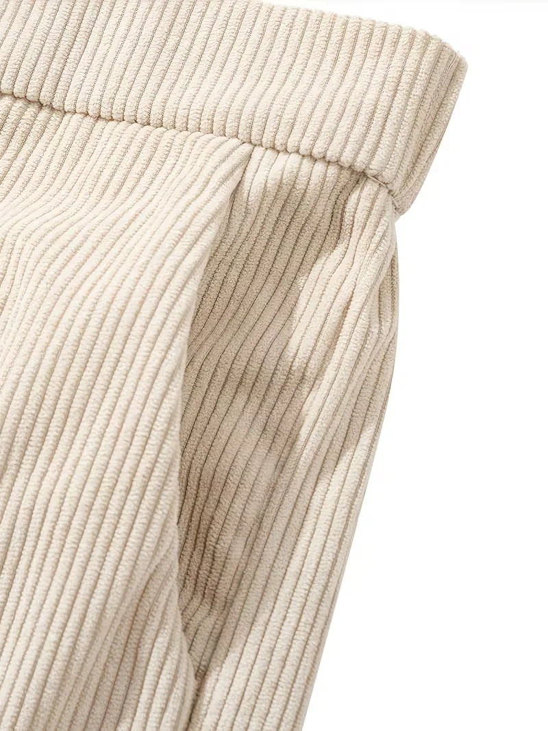 Corduroy pantalons met rechte pijpen - Image 4