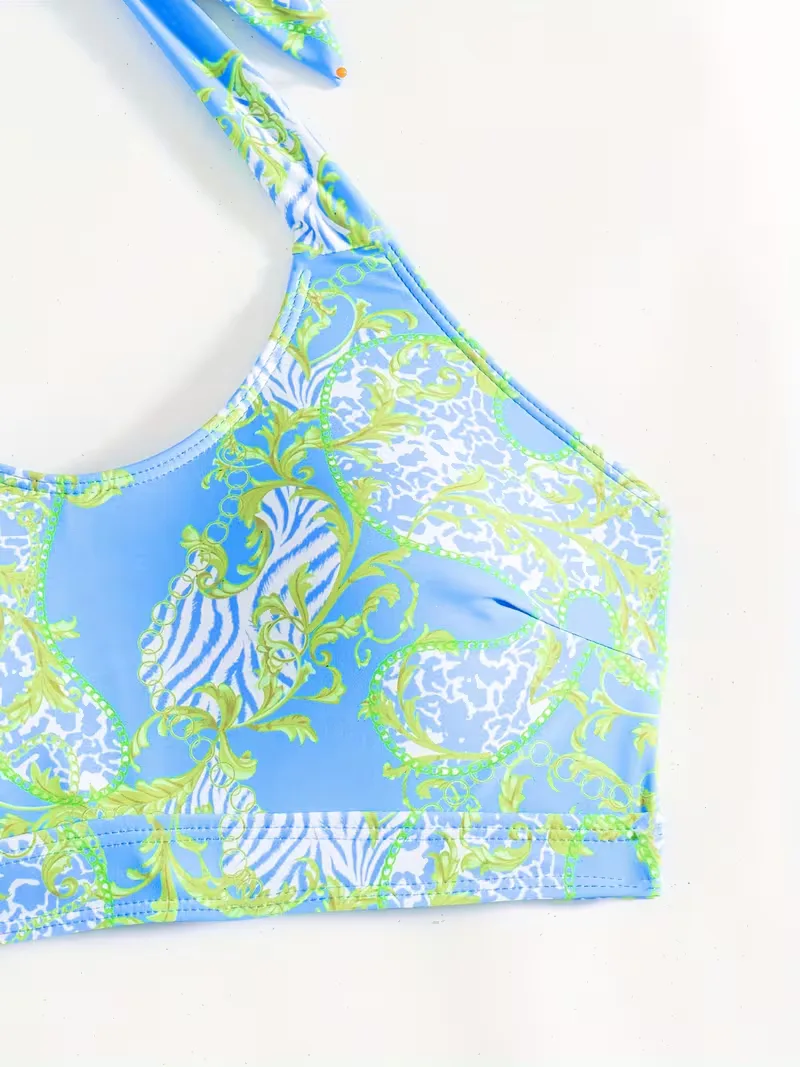Cover-up met halternek en shorts - Image 75