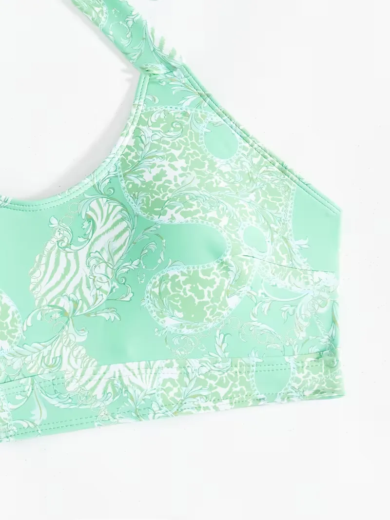 Cover-up met halternek en shorts - Image 8
