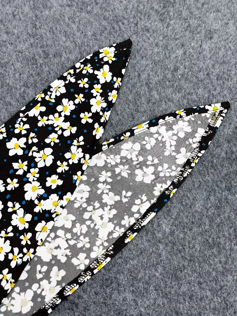 Crop top met bloemenprint - Image 10